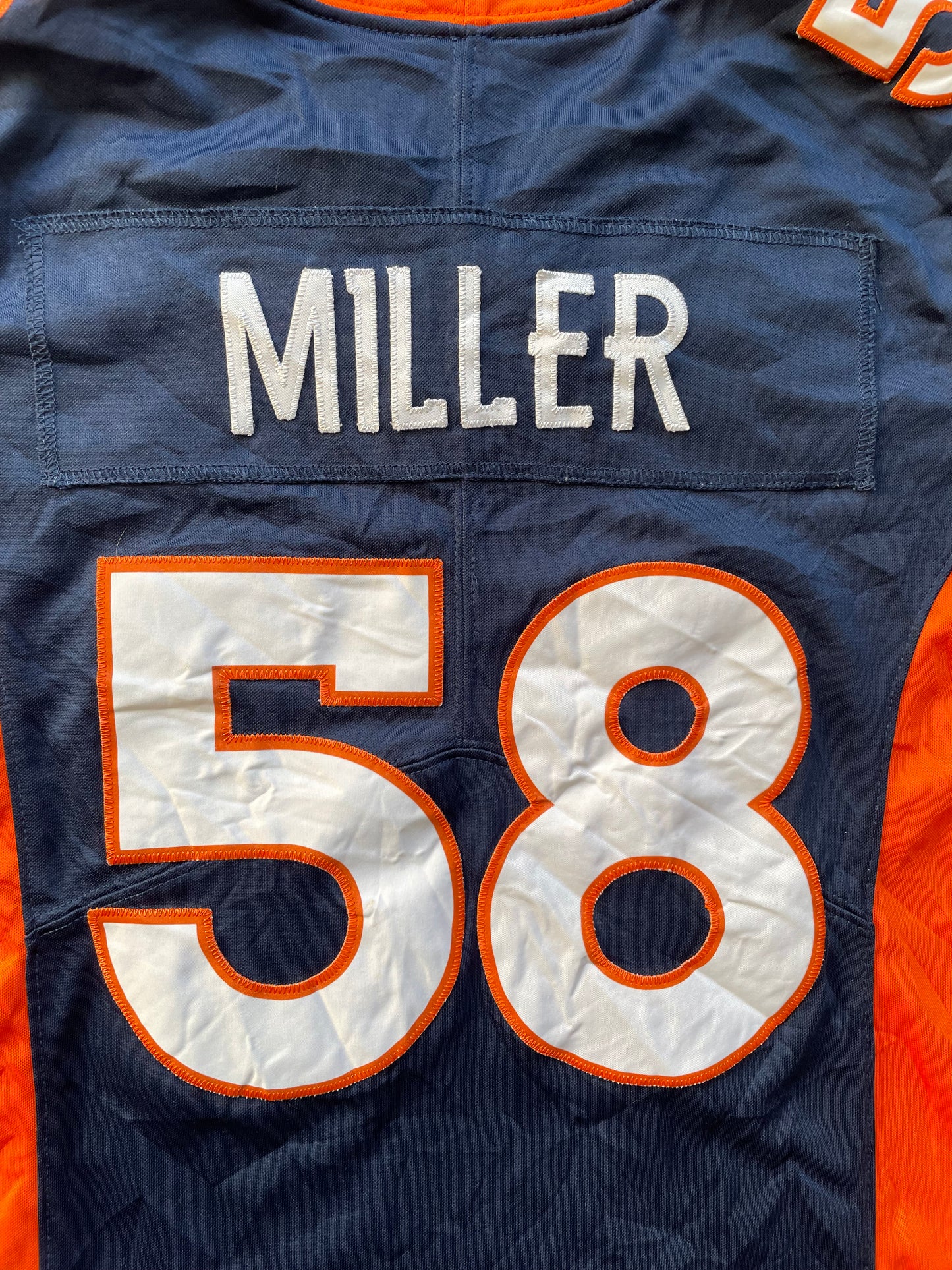 Broncos NFL Jersey Miller 58 (good) Small Kids