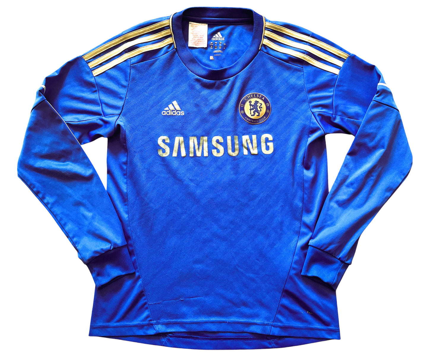 Chelsea Home Shirt 2012 -13 (good) Adults XS / Youths , Long-Sleeved