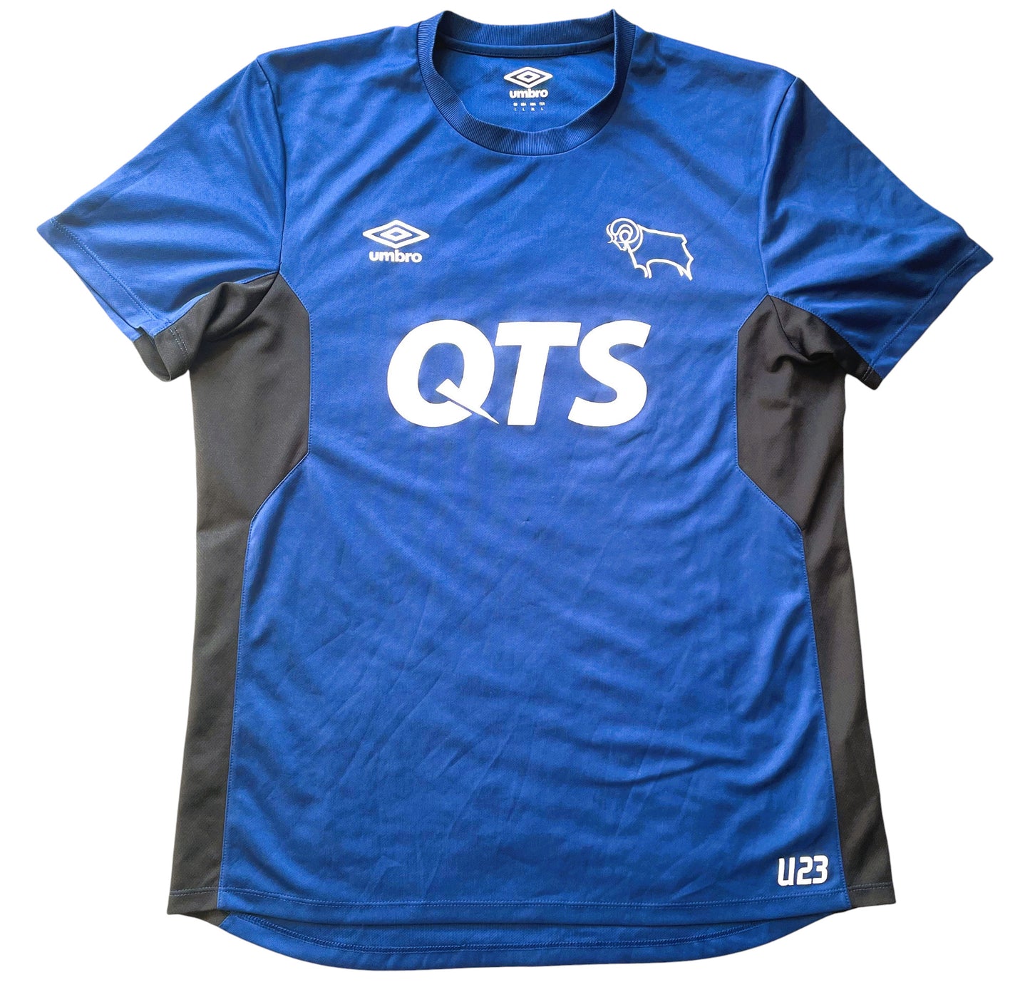 Derby County Player Issued Umbro Training Top (fair) Adults Large