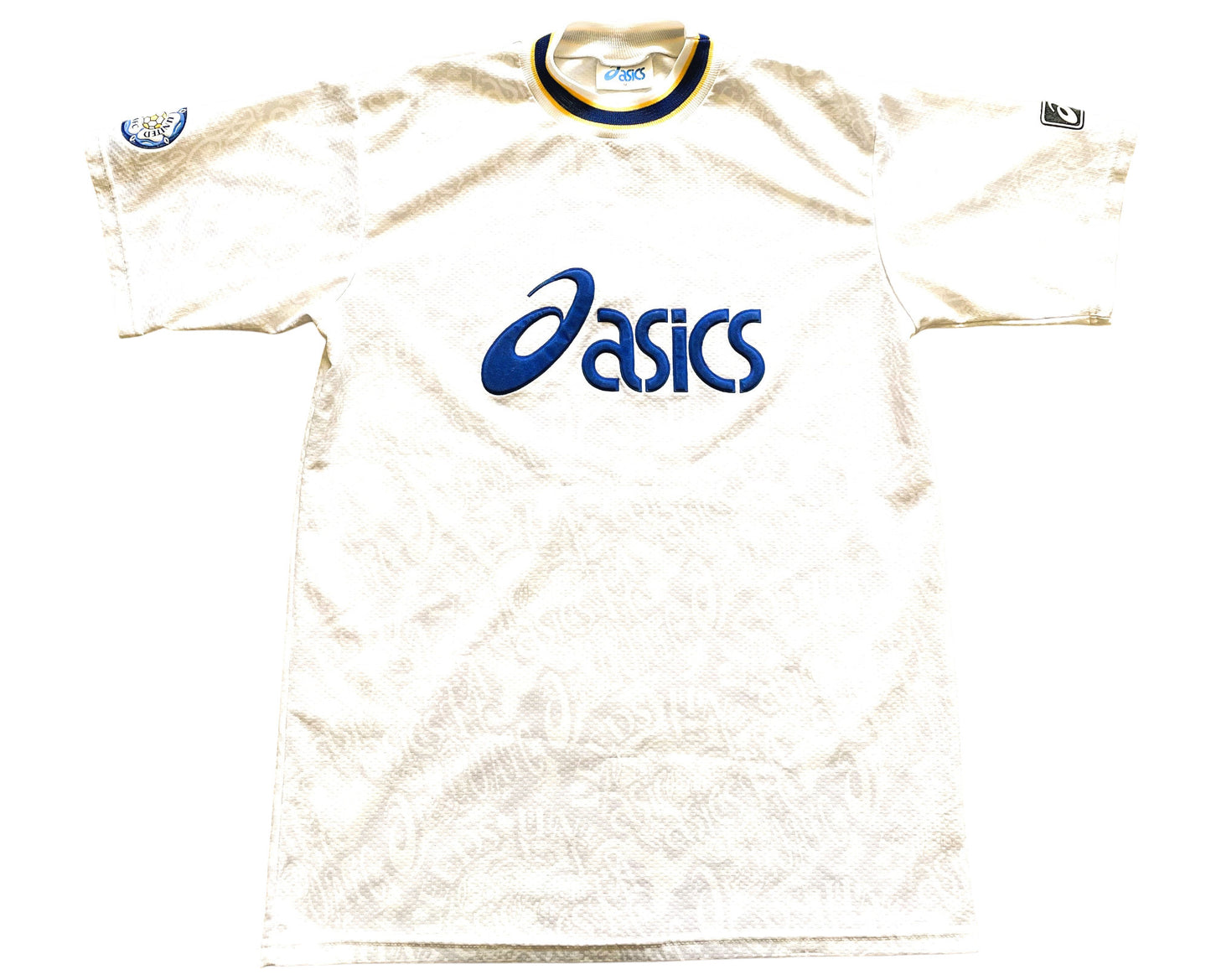 Leeds Asics Training Shirt 1994 -95 (very good) Adults Medium
