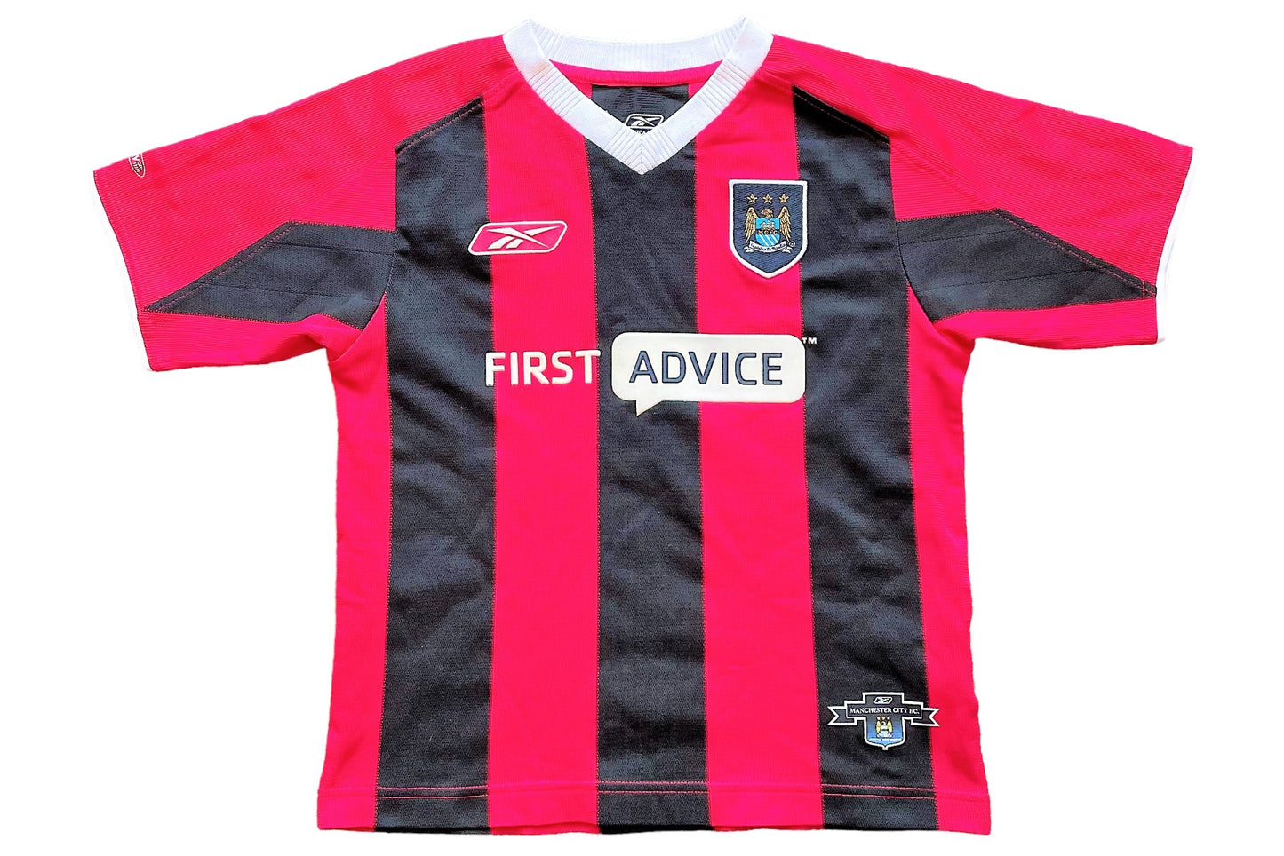 Man City 2003 Away Shirt (very good) Aged 8 years 26/28 128