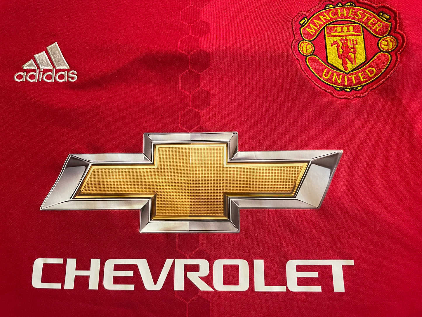 Manchester United 2016 -17 Home Shirt (excellent) Adults XXL. Height 26 inches