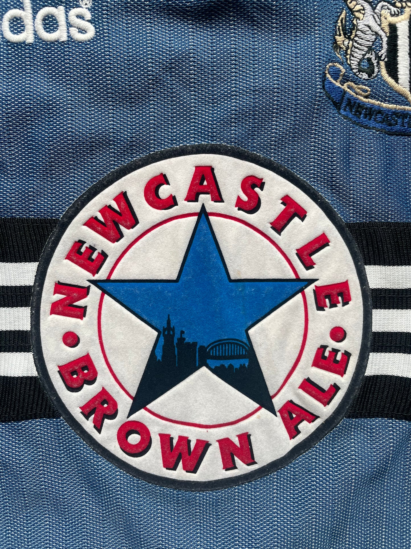 Newcastle Away Shirt 1996 -97 Adidas (good) Large Boys 152