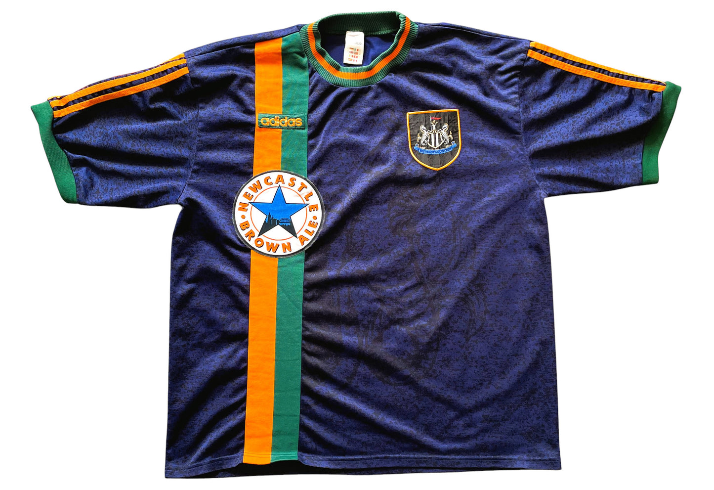 Newcastle Away Shirt 1997 -98 Shearer 9 Original (good) Adults XXL