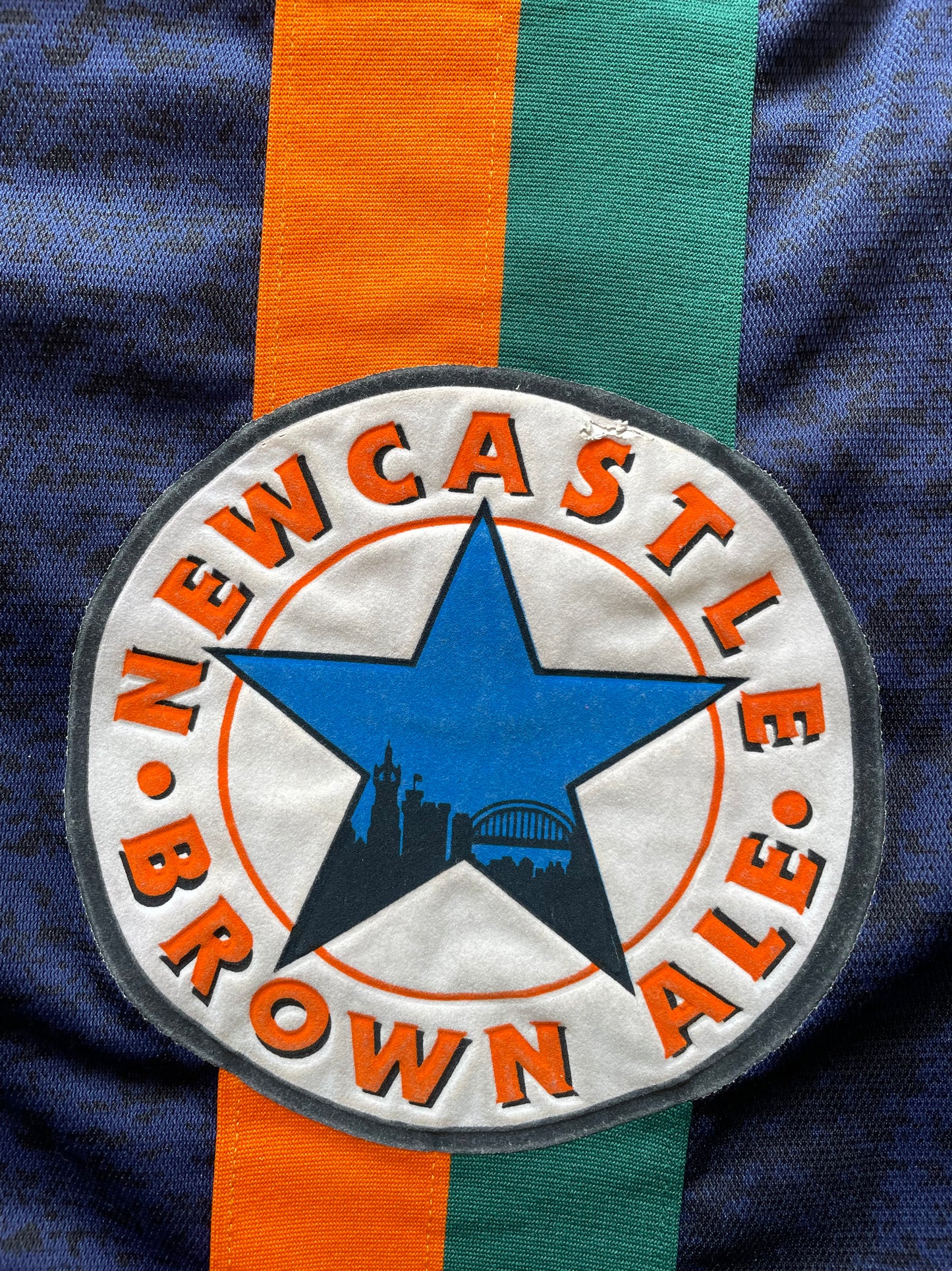 Newcastle Away Shirt 1997 -98 Shearer 9 Original (good) Adults XXL