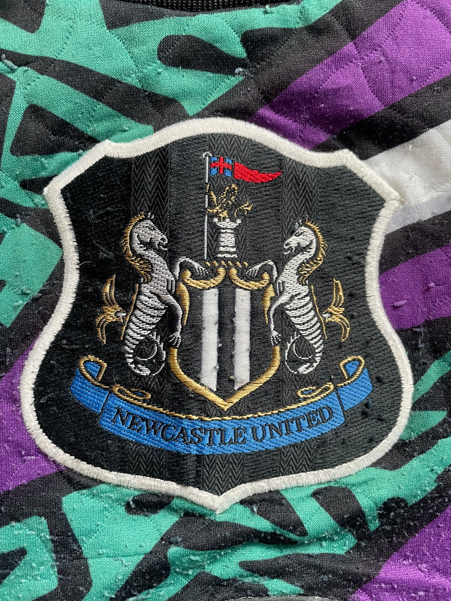 Newcastle Goalkeeper Shirt 1995 -96 (fair) Adults Small , Adidas