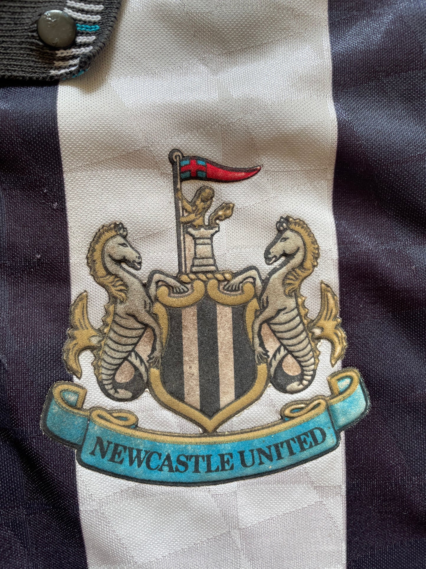 Newcastle Home Shirt 1990 -91 (fair) Adults XS / Youths see below