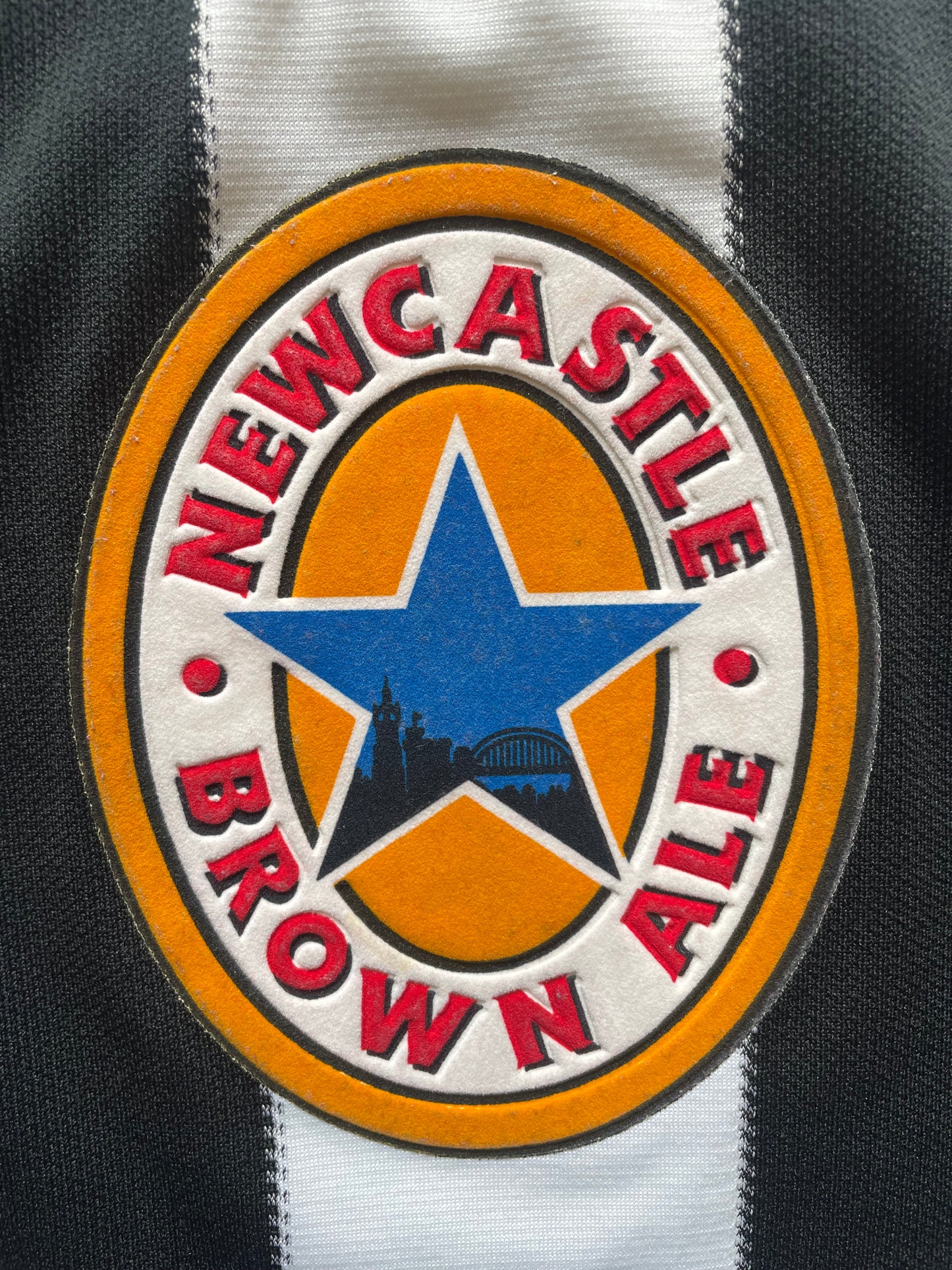 Newcastle Home Shirt 1995 -97 Adidas (excellent) Size on tag SS , adults xs / youths
