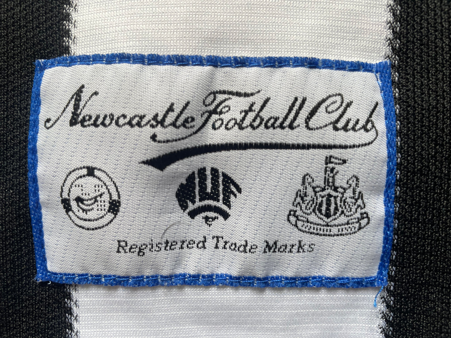 Newcastle Home Shirt 1995-97 Score Draw (very good) Adults Medium