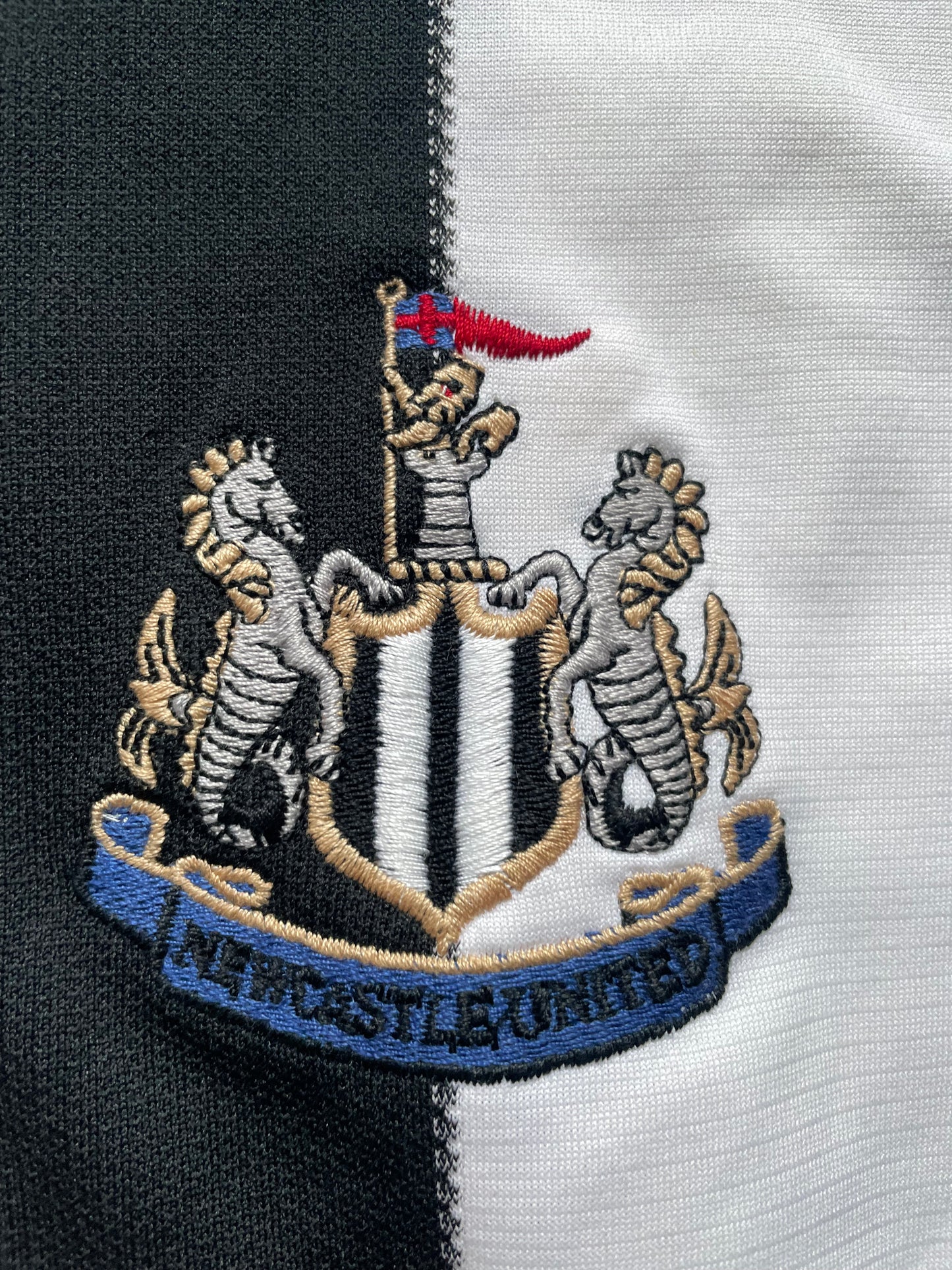 Newcastle Home Shirt 1995-97 player issued (very good) Adults XXL , Adidas
