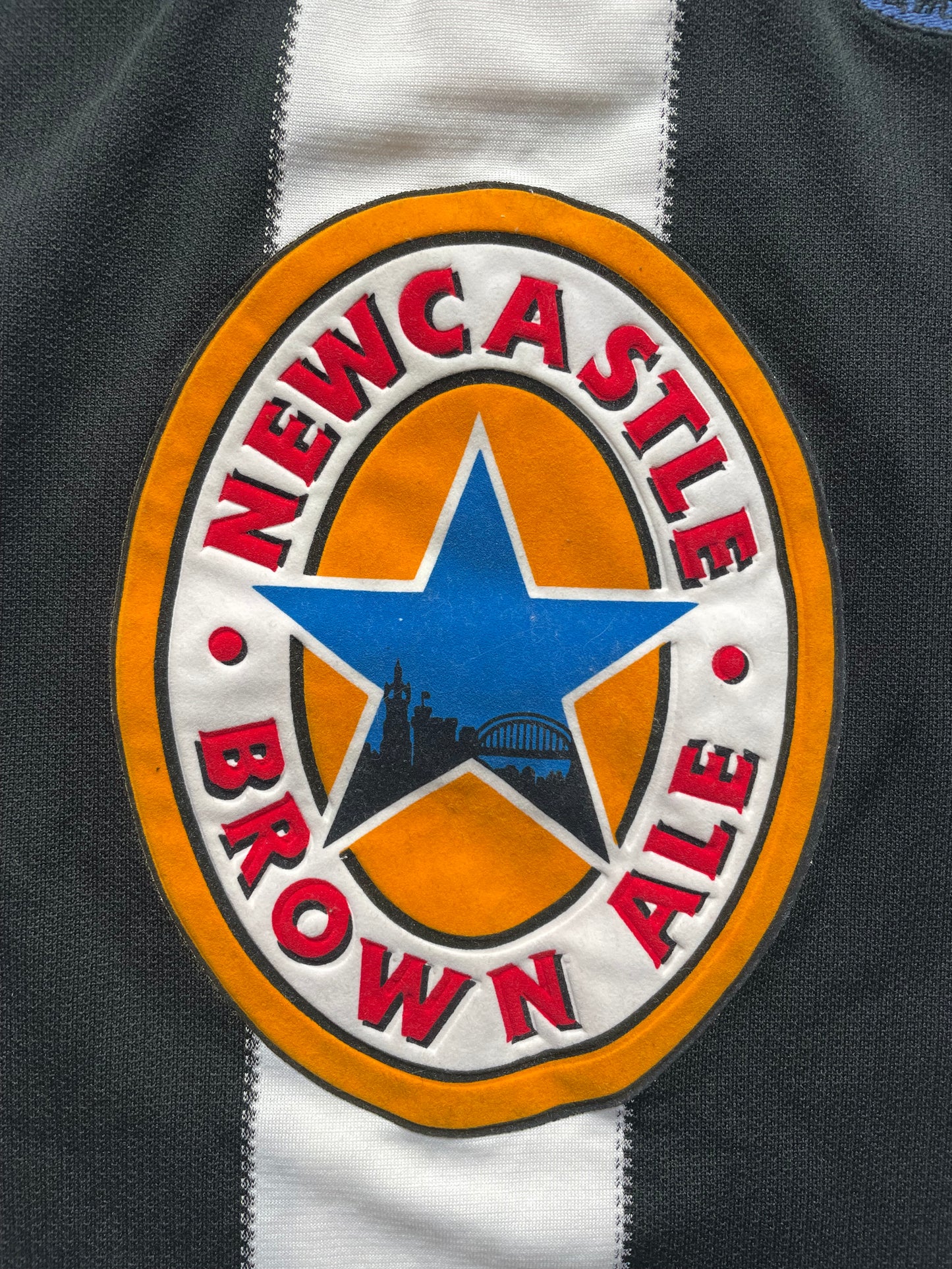 Newcastle Home Shirt 1995-97 player issued (very good) Adults XXL , Adidas