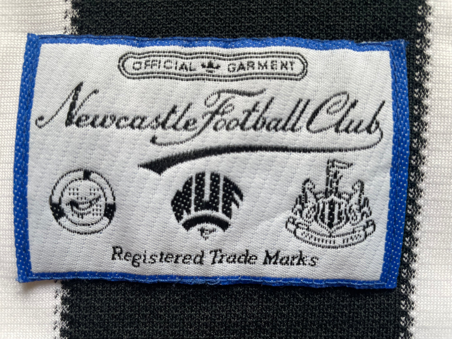 Newcastle Home Shirt 1995-97 player issued (very good) Adults XXL , Adidas