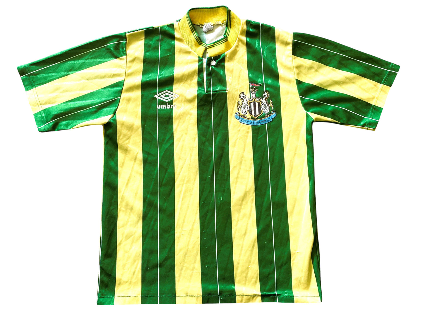 Newcastle Away Shirt 1988 -90 (fair) Adults XS / Youths , Chest 30-32 inches