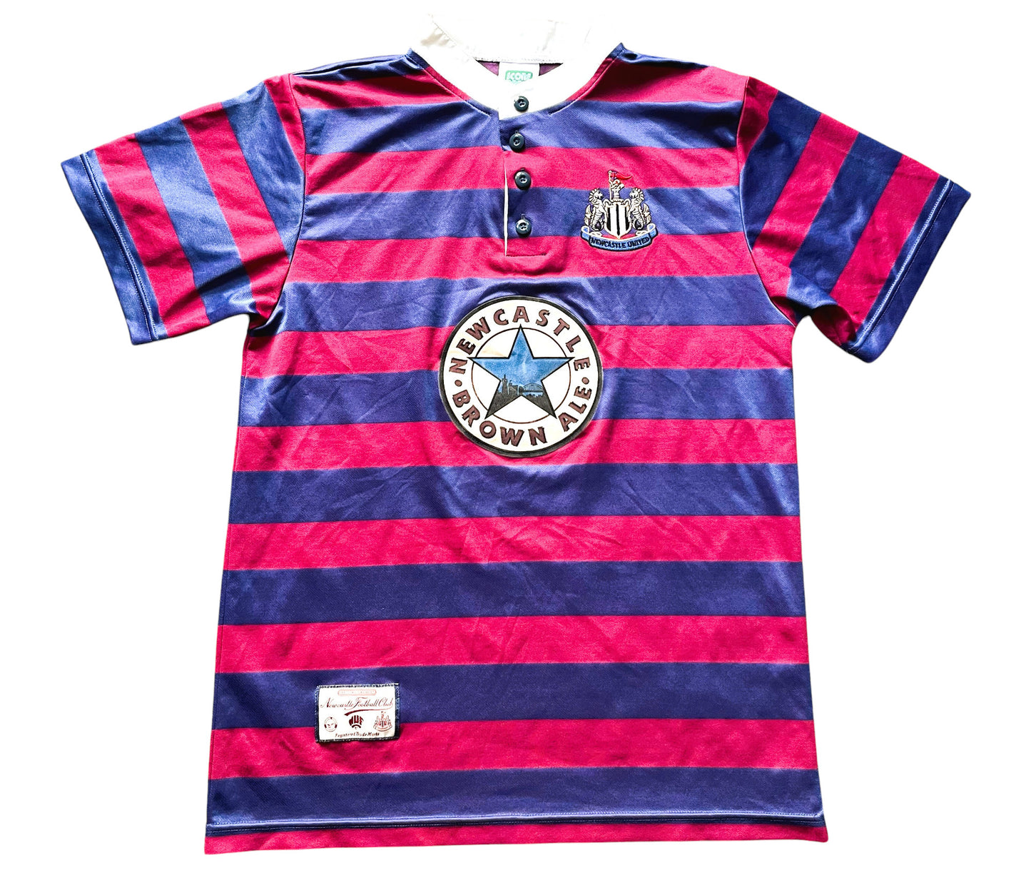 Newcastle Away Shirt 1995-96 (excellent) Adults Medium Score Draw official reproduction