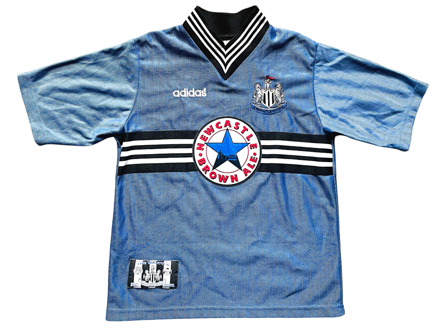 Newcastle Away Shirt 1996 -97 Adidas (good) Large Boys 152