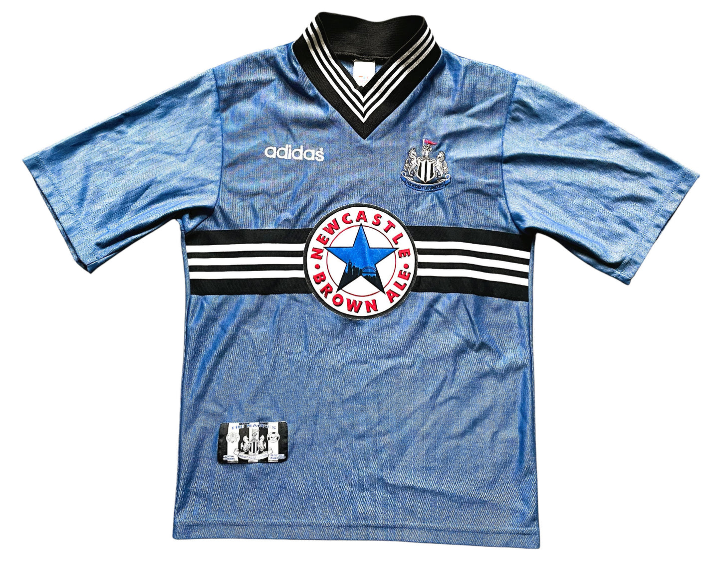 Newcastle Away Shirt 1996 -97 Adidas (very good) Adults Small