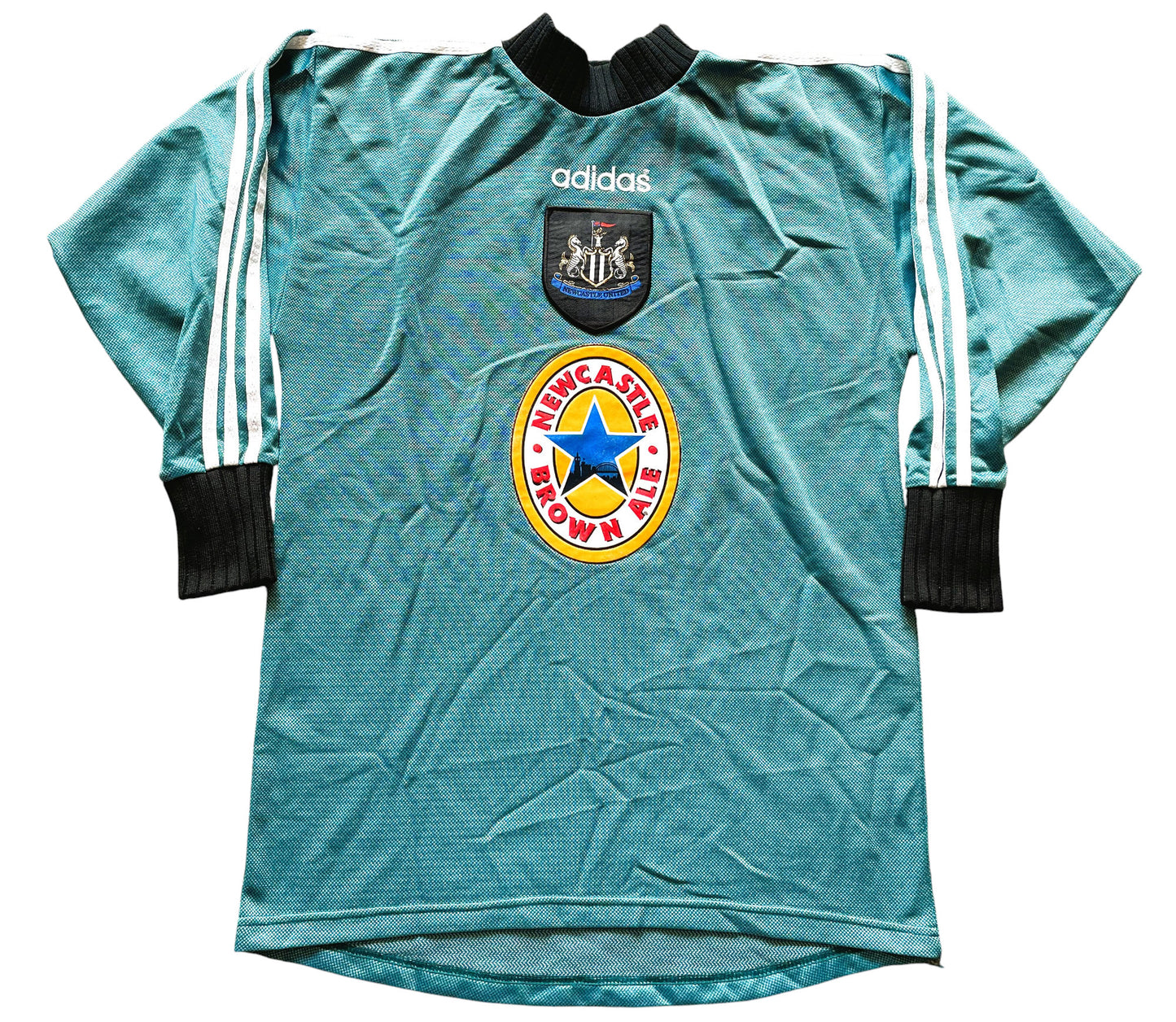 Newcastle Goalkeeper Shirt 1996 -97 Adidas (good) Adults Small