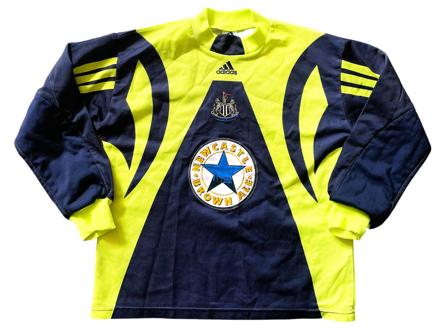 Newcastle Goalkeeper Shirt 1998 -99 Adidas (good) Adults XS / Youths see below