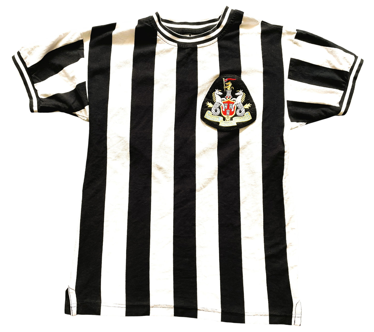 Newcastle Home Shirt 1970 -73 Score Draw (very good) Adults Small