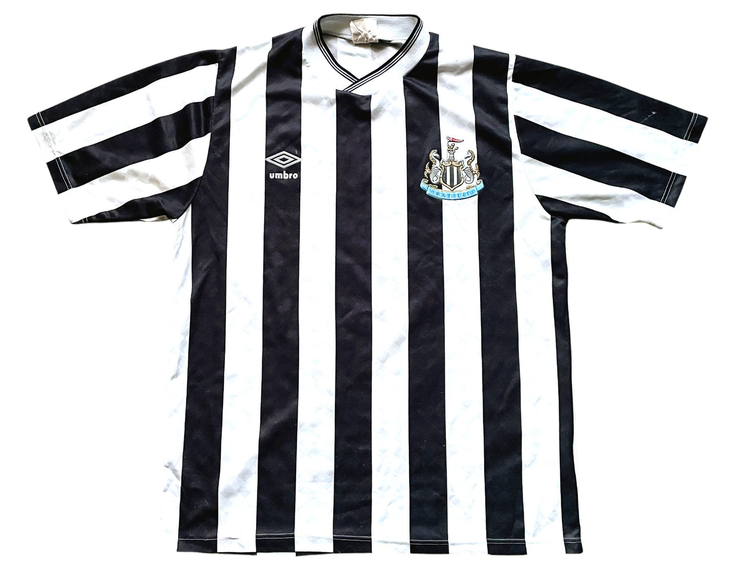 Newcastle Home Shirt 1988 -90 (good) Umbro Adults Medium 38-40