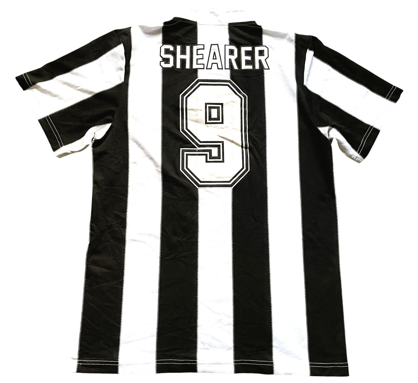 Newcastle Home Shirt 1995 -97 SHEARER 9 (good) Adults Large , Score Draw