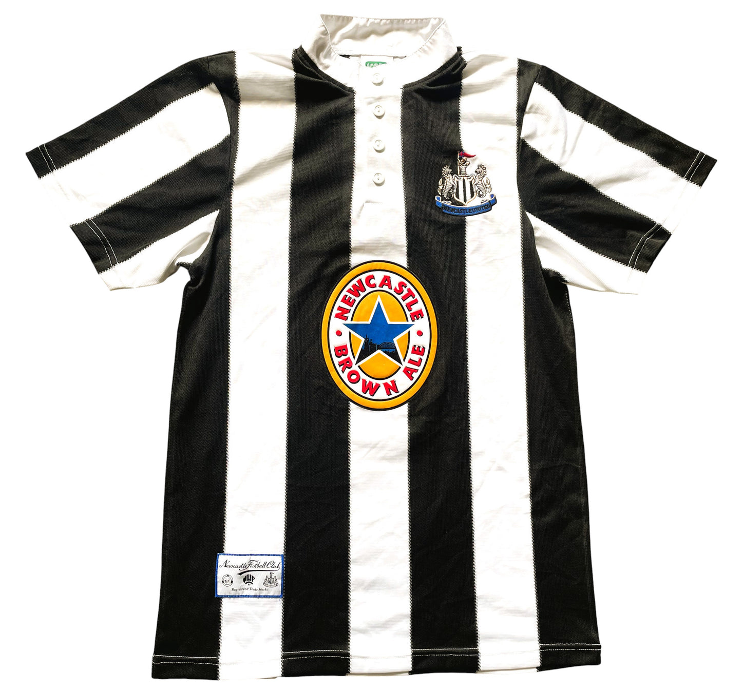 Newcastle Home Shirt 1995-97 Score Draw (very good) Adults Medium