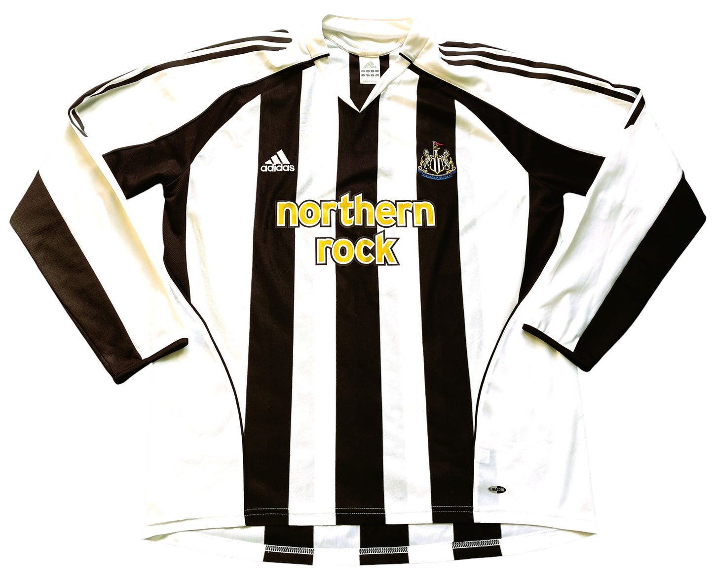Newcastle Home Shirt 2005 -07 Adidas (very good) Adults XL , Long-Sleeved