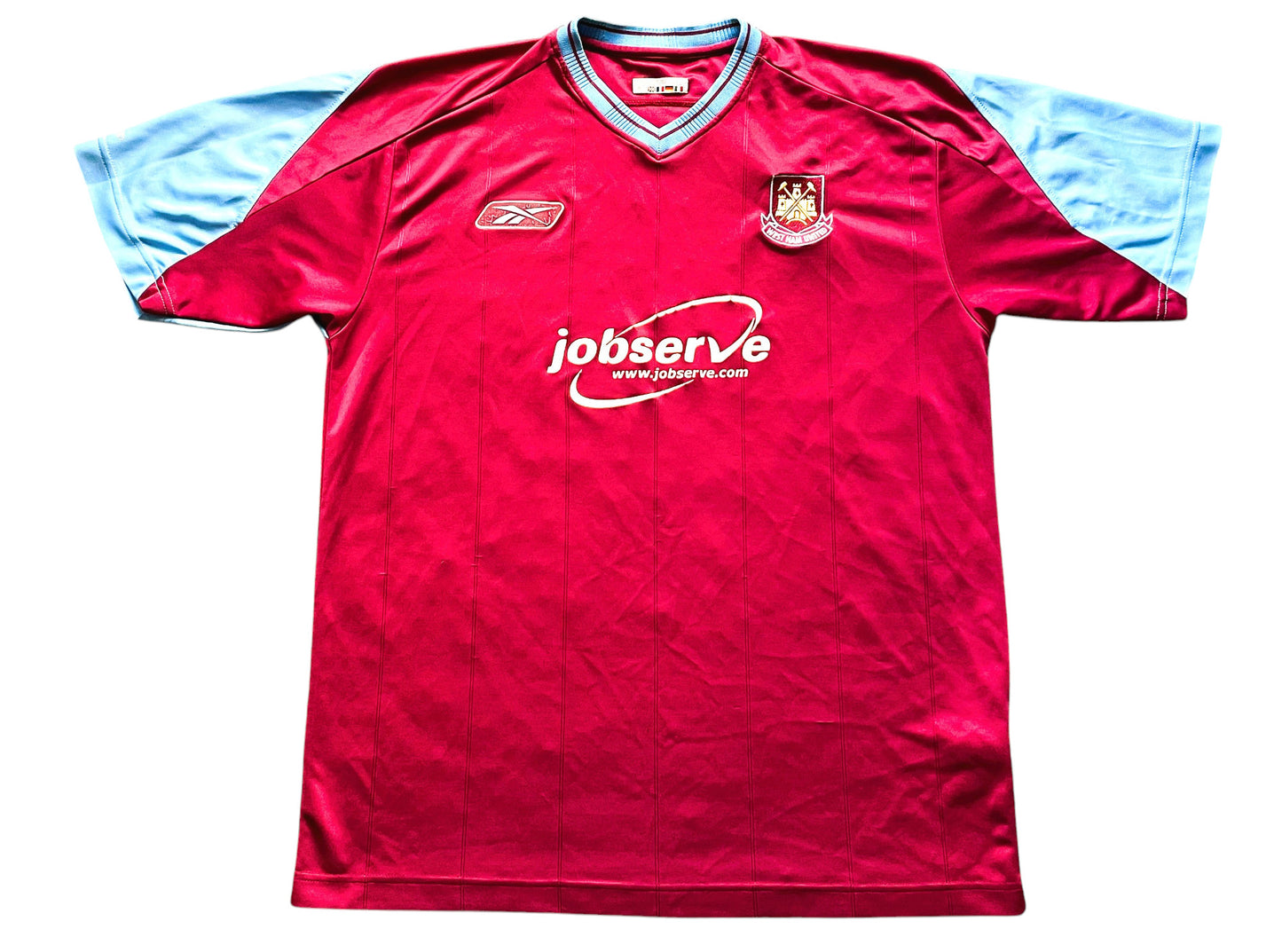 West Ham Home Shirt 2003-05 (fair) Adults Large 42/44 Reebok