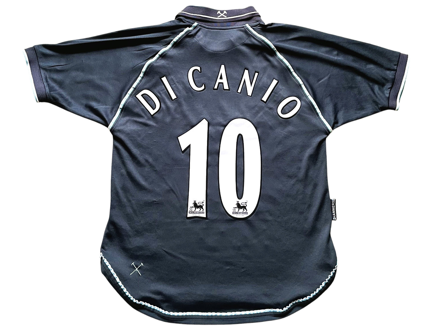 West Ham Third Shirt 1999/01 Di Canio 10 Fila (very good) Adults Large