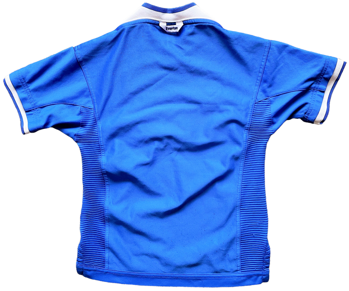 Everton Home Shirt 1999 (average) Childs 8 to 9 years, 134cm. Height 16 inches