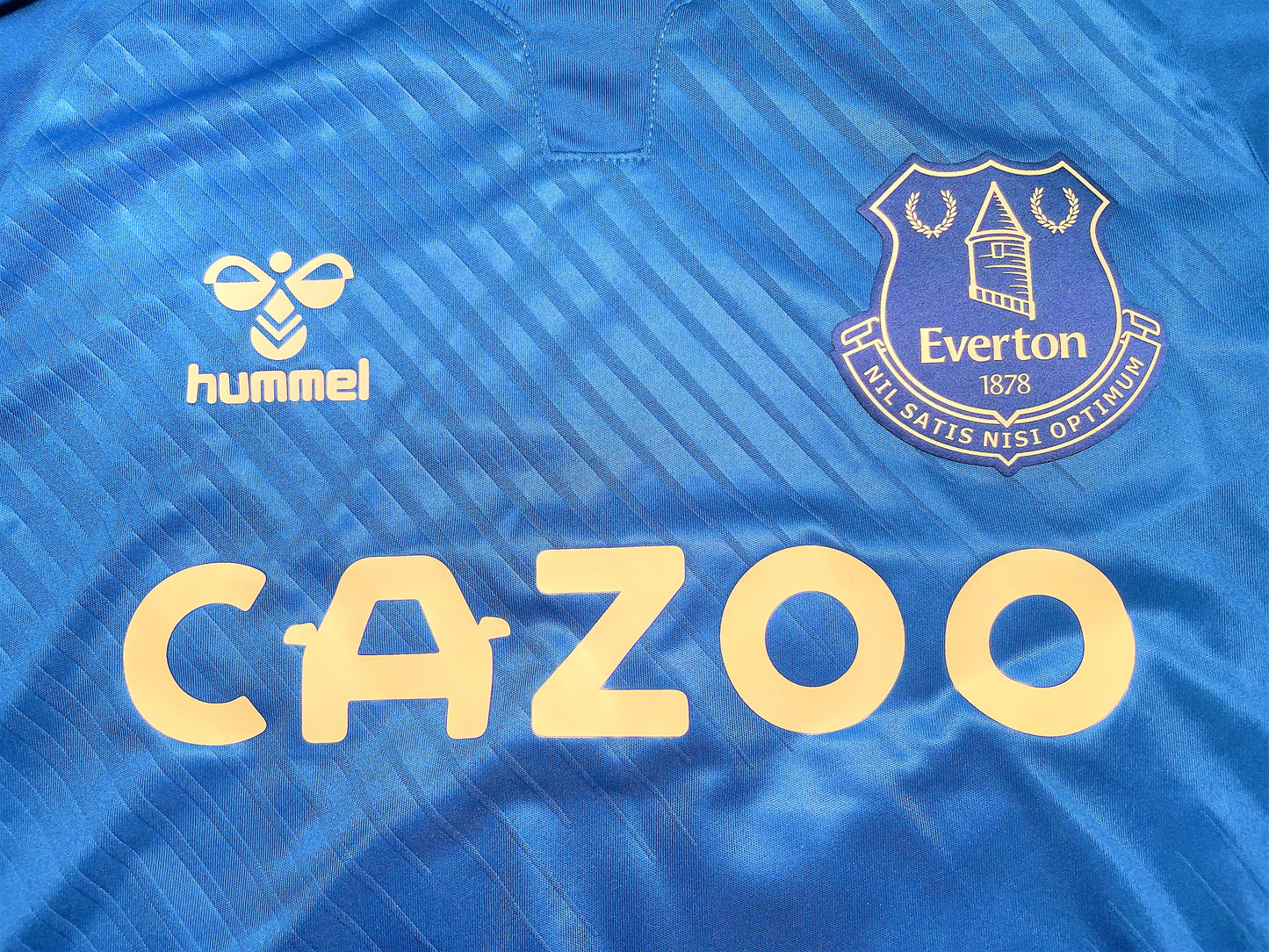 Everton Home Shirt 2020 -21 ALLAN 6 (excellent) Adults XXSmall tho Youths XL on tag