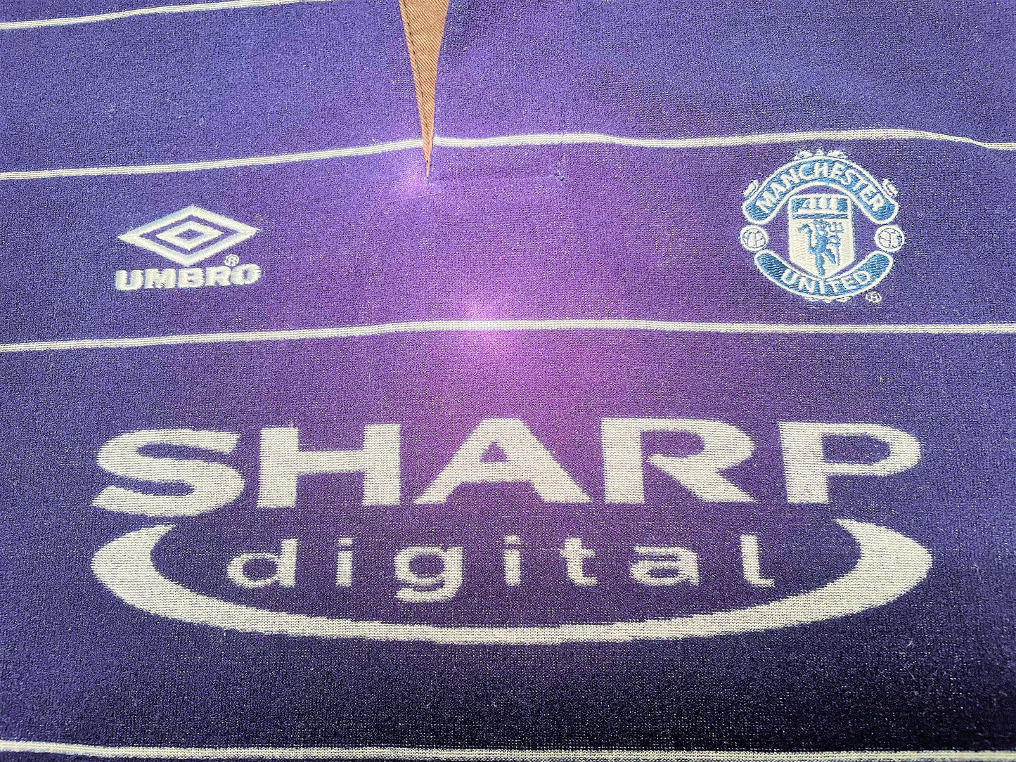 Man United Away Shirt 1999 -00 (good) Adults XX Small 152. Height 20 inches