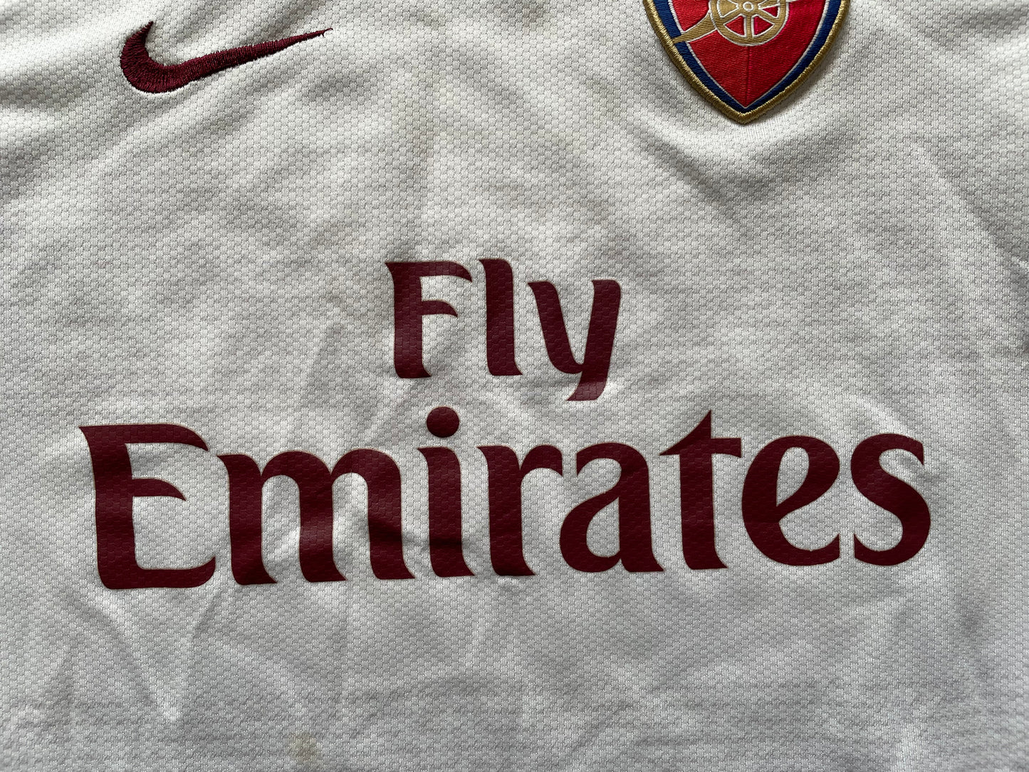 Arsenal Away Shirt 2007-08 (very good) Youths Medium