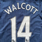 Arsenal Away Shirt 2009-10 WALCOTT 14 (good) Medium Youths 140-152