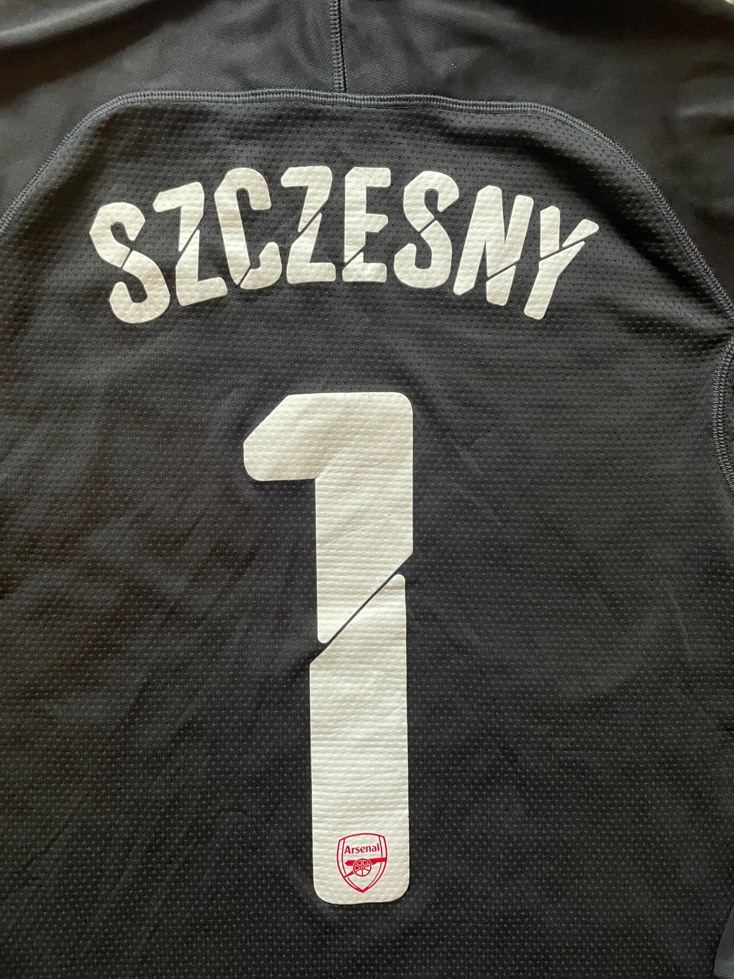 Arsenal Goalkeeper Shirt 2014 -15 SZCZESNY 1 (very good) 32/34 Adults XS / Youths see below