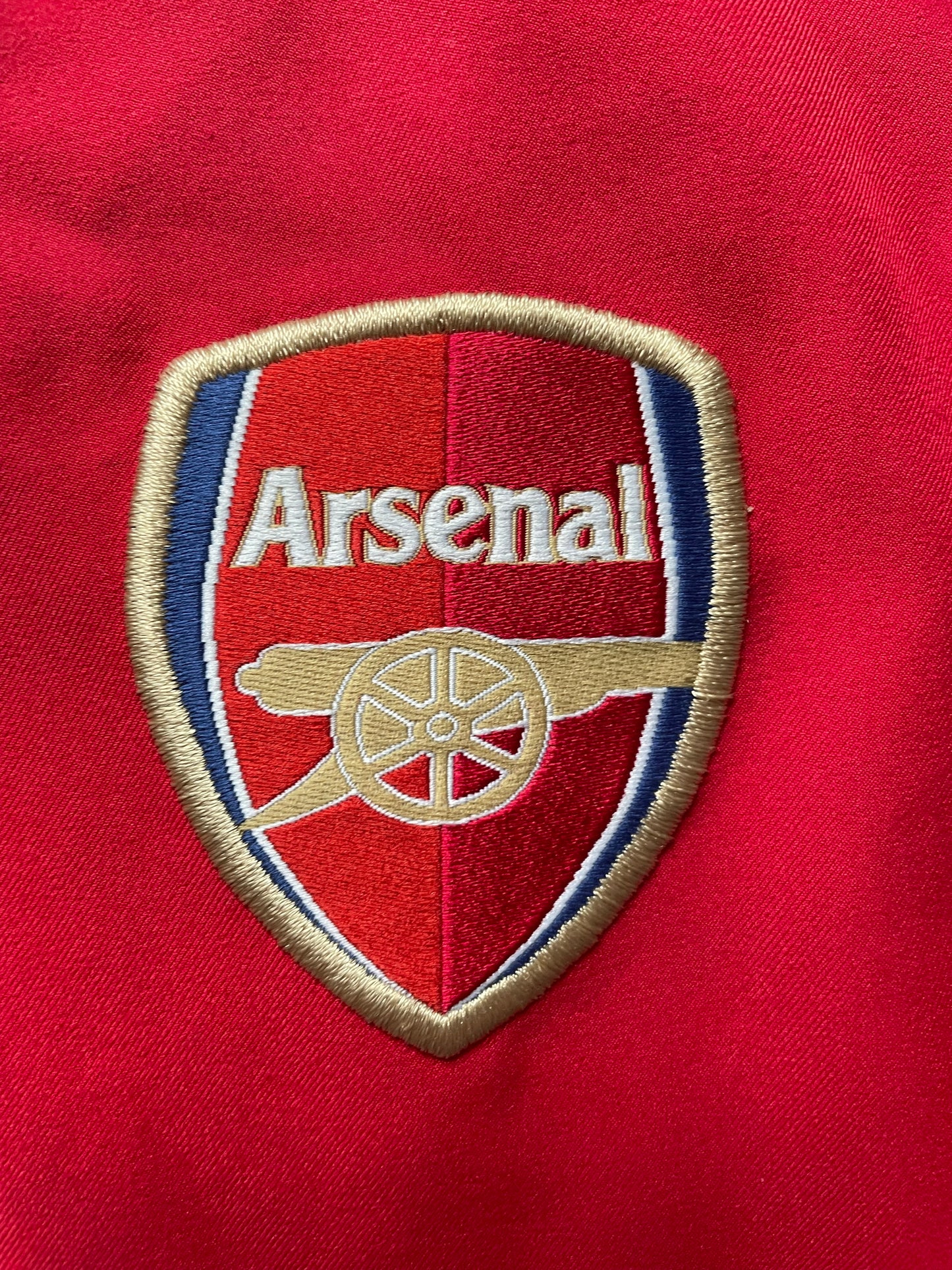 Arsenal Home Shirt 2002-04 (very good) size details faded, seems Youths Medium