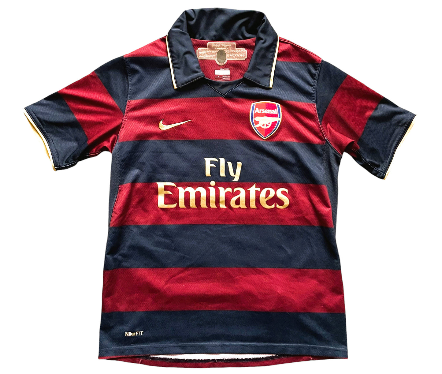 Arsenal Third Shirt 2007 -08 WALCOTT 32 (excellent) Medium Youth 140-152 age 10-12 years