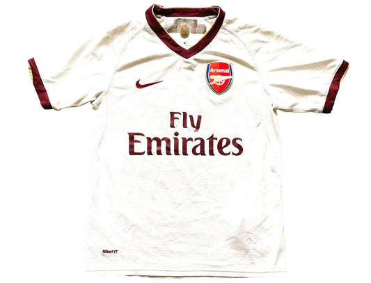 Arsenal Away Shirt 2007-08 (very good) Youths Medium