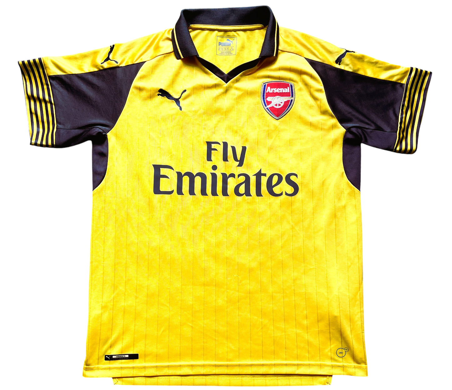 Arsenal Away Shirt 2016 -17 (very good) Adults XS 176 , Puma