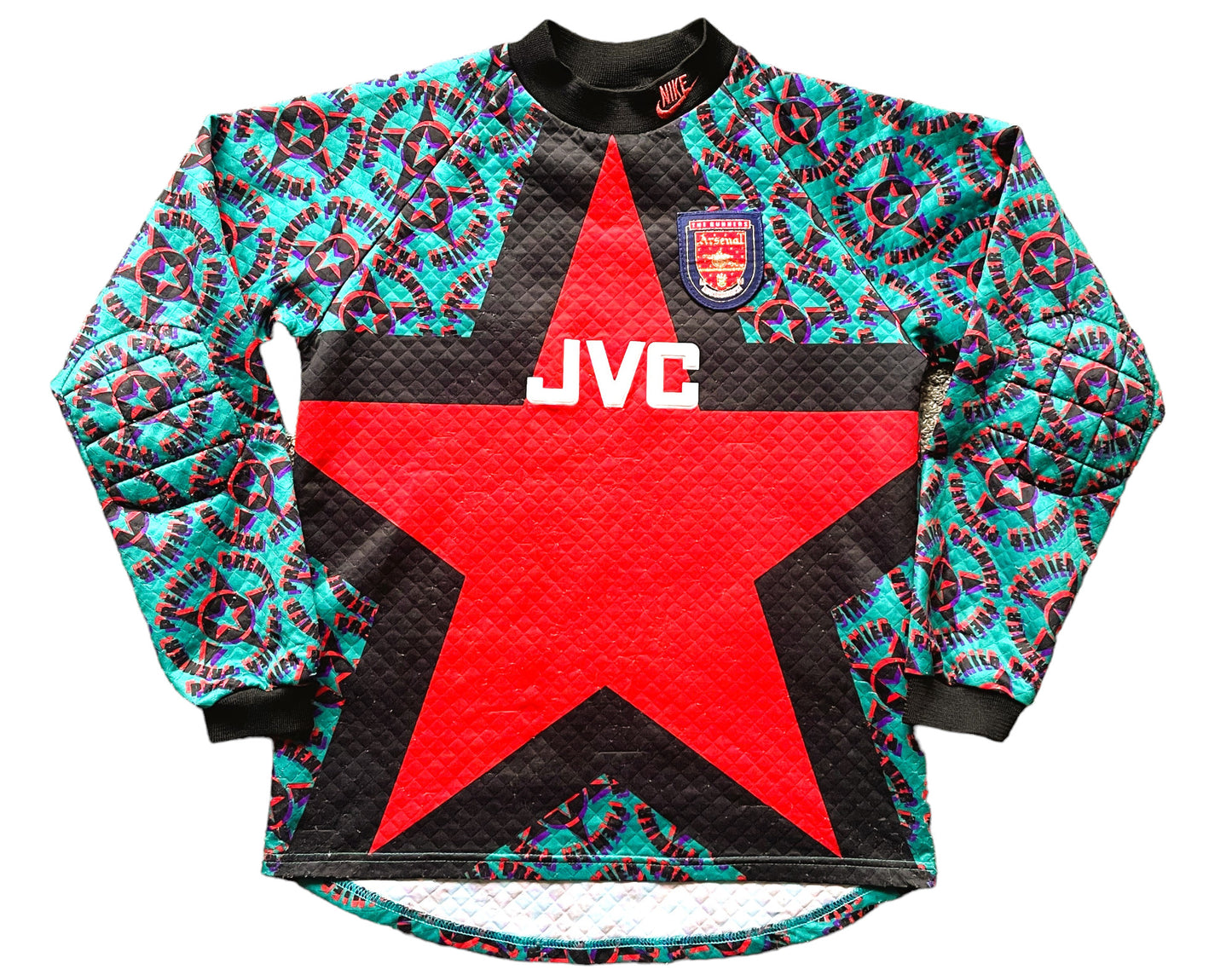 Arsenal 1995-96 Goalkeeper Shirt (good) Adults S / Youths see below