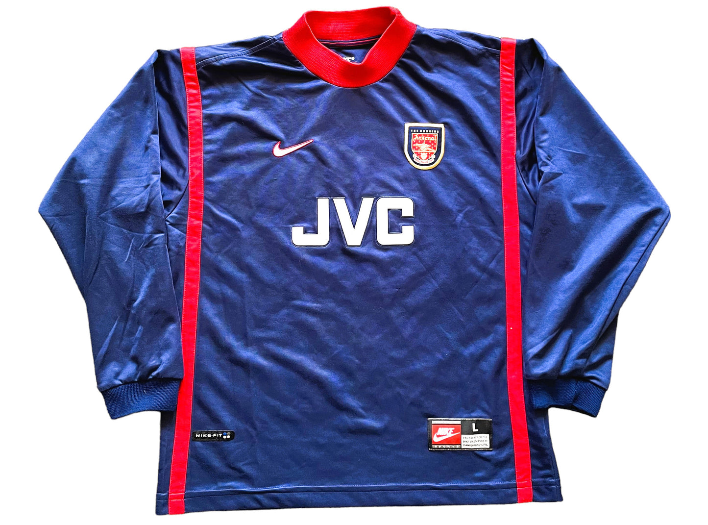 Arsenal Goalkeeper Shirt 1998-99 (very good) Adults XS / Youths see below