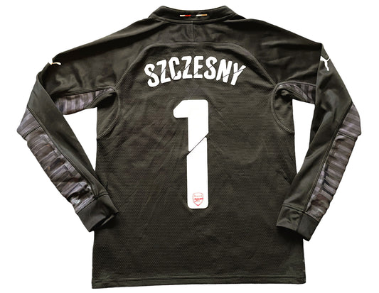 Arsenal Goalkeeper Shirt 2014 -15 SZCZESNY 1 (very good) 32/34 Adults XS / Youths see below