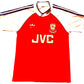 Arsenal 1990-92 Home Shirt (average) Adults XS / Youths Original Adidas