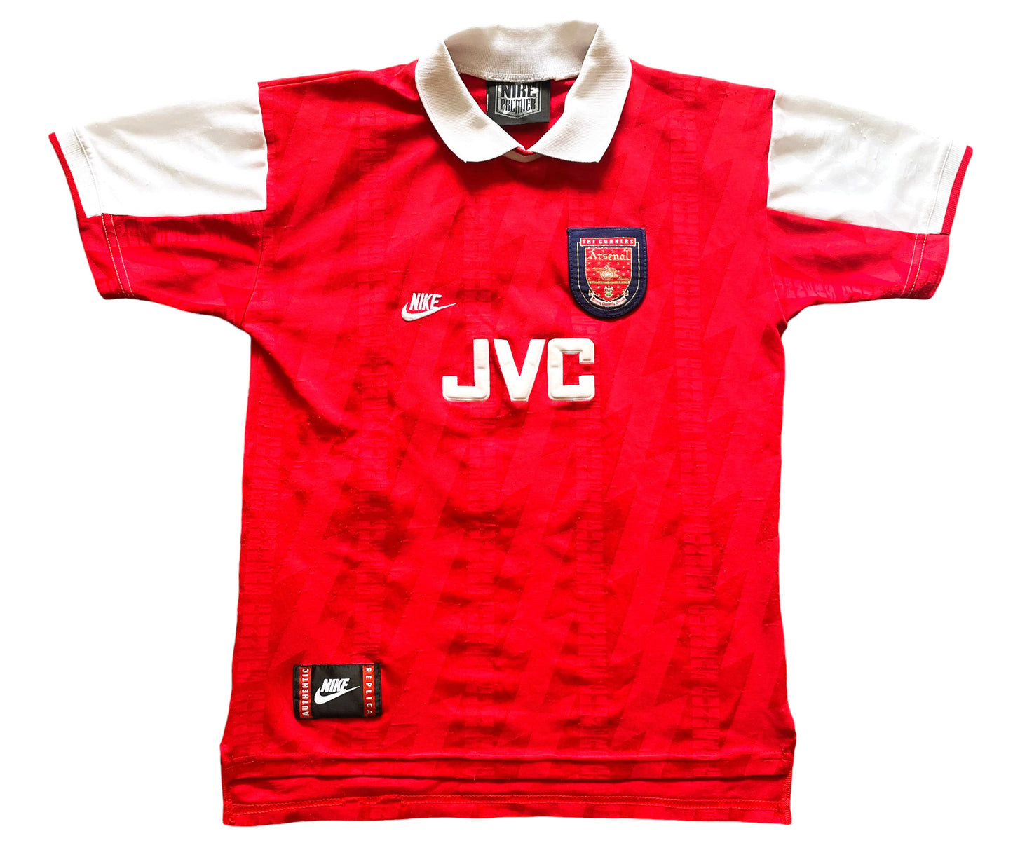 Arsenal 1994-96 Nike Home Shirt WRIGHT 8 (fair) Adults XS / Youths