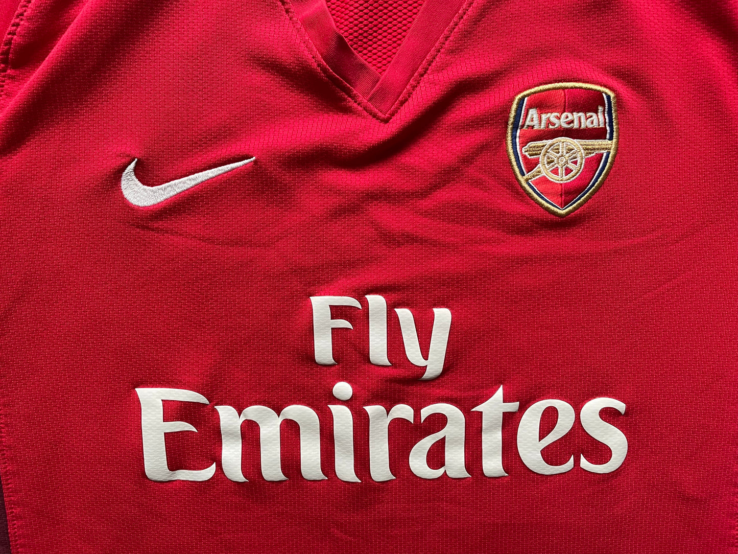 Arsenal 2008 Home Shirt (excellent) Adults XXS / Youths 152-158 12/13 years on tag