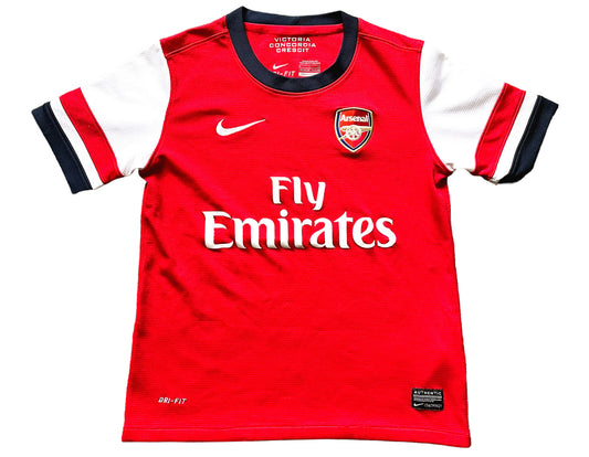 Arsenal 2012-14 Home Shirt (fair) Medium Youths Nike