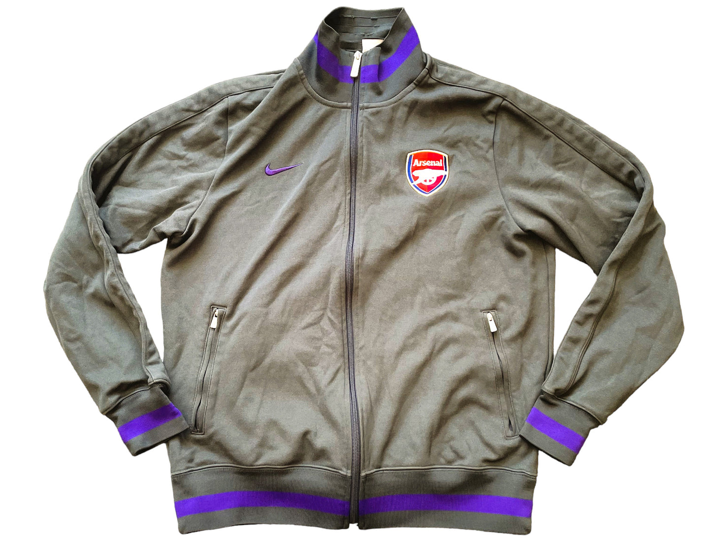 Arsenal Tracksuit Top Nike (excellent) Adults Large