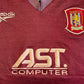 Aston Villa 1997 Home Shirt (average) Adults XS/Youths. Height 21 inches