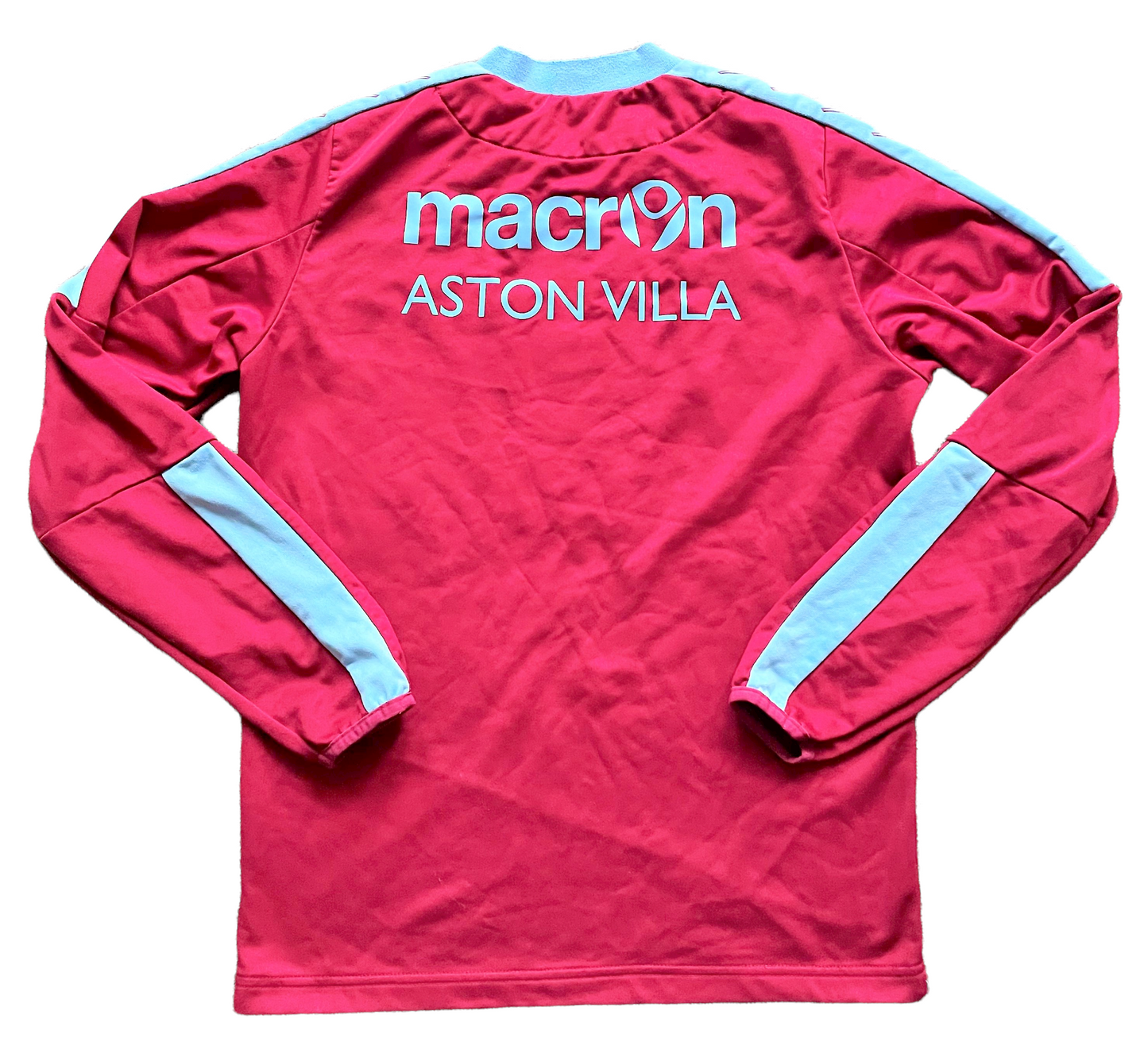 Aston Villa sweatshirt (very good) Adults S/Large Boys.  Length 22 inches