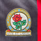 Blackburn Rovers Away Shirt 1994 -95 signed Sutton 16 (good) Adults Medium